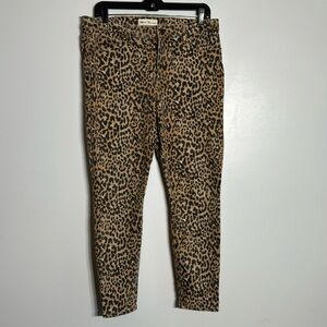 Gap Leopard Print Denim